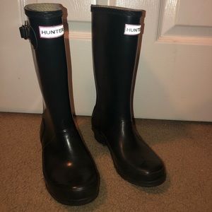 Hunter rain boots